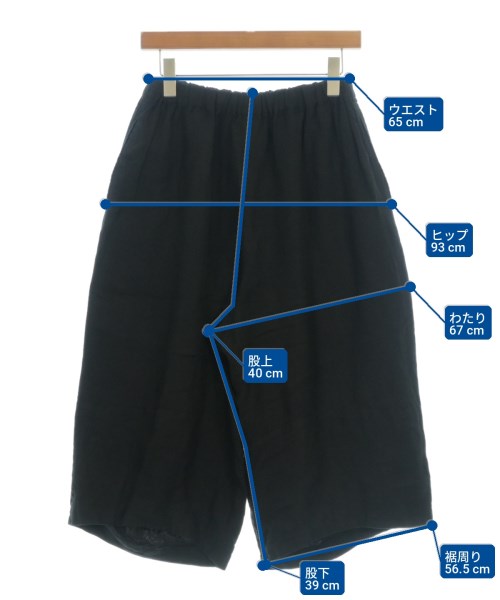 COMME des GARCONS COMME des GARCONS（コムデギャルソンコムデギャルソン）ショートパンツ 黒 サイズ:XS レディース/2200715533055