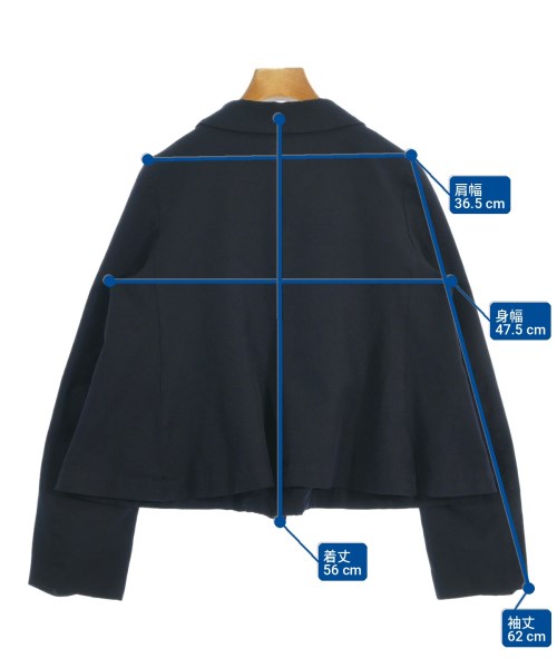 COMME des GARCONS COMME des GARCONS（コムデギャルソンコムデギャルソン）ジャケット 紺 サイズ:S レディース/2200715859070