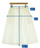 COMME des GARCONS COMME des GARCONS（コムデギャルソンコムデギャルソン）ロング・マキシ丈スカート 白 サイズ:S レディース/2200712773027