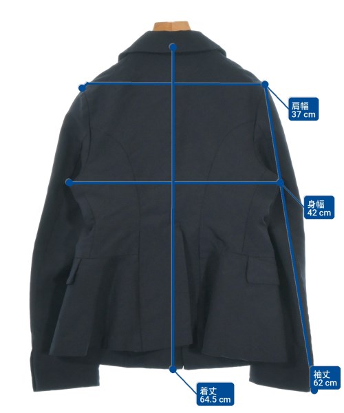 COMME des GARCONS COMME des GARCONS（コムデギャルソンコムデギャルソン）カジュアルジャケット 黒 サイズ:XS レディース/2200716332039