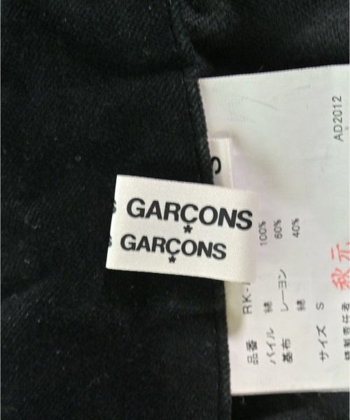 COMME des GARCONS COMME des GARCONS（コムデギャルソンコムデギャルソン）オールインワン/サロペット 黒 サイズ:S レディース/2200712252188