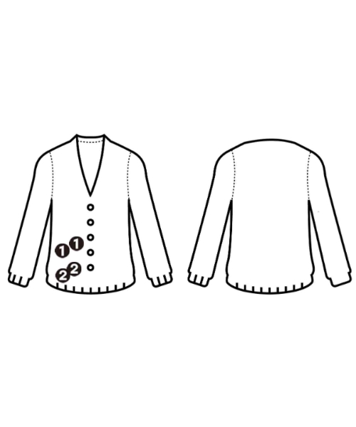 COMME des GARCONS COMME des GARCONS（コムデギャルソンコムデギャルソン）カーディガン 赤 サイズ:S レディース/2200712252256