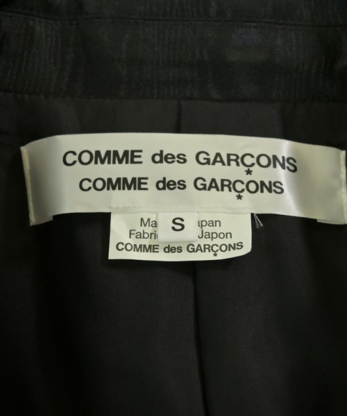 COMME des GARCONS COMME des GARCONS（コムデギャルソンコムデギャルソン）ジャケット 黒 サイズ:S レディース/2200716844020