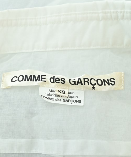 COMME des GARCONS COMME des GARCONS（コムデギャルソンコムデギャルソン）カジュアルシャツ 白 サイズ:XS レディース/2200713527032