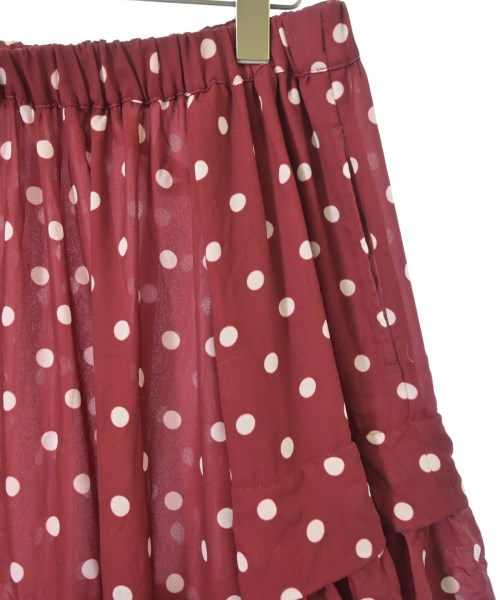 COMME des GARCONS COMME des GARCONS（コムデギャルソンコムデギャルソン）ロング・マキシ丈スカート 赤 サイズ:S レディース/2200717626021