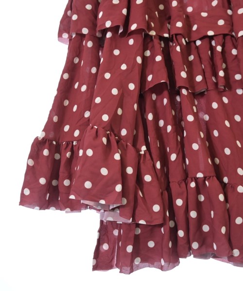 COMME des GARCONS COMME des GARCONS（コムデギャルソンコムデギャルソン）ロング・マキシ丈スカート 赤 サイズ:S レディース/2200717626021