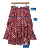 COMME des GARCONS COMME des GARCONS（コムデギャルソンコムデギャルソン）ロング・マキシ丈スカート 赤 サイズ:S レディース/2200717626021