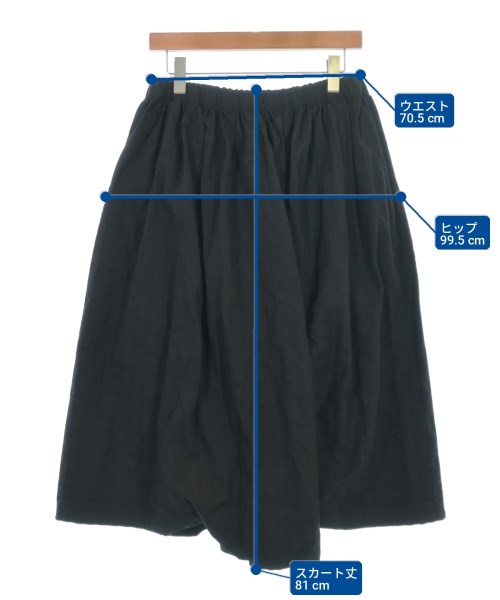 COMME des GARCONS COMME des GARCONS（コムデギャルソンコムデギャルソン）ロング・マキシ丈スカート 黒 サイズ:S レディース/2200717750047