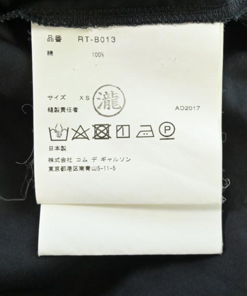 COMME des GARCONS COMME des GARCONS（コムデギャルソンコムデギャルソン）カジュアルシャツ 黒 サイズ:XS レディース/2200717750139