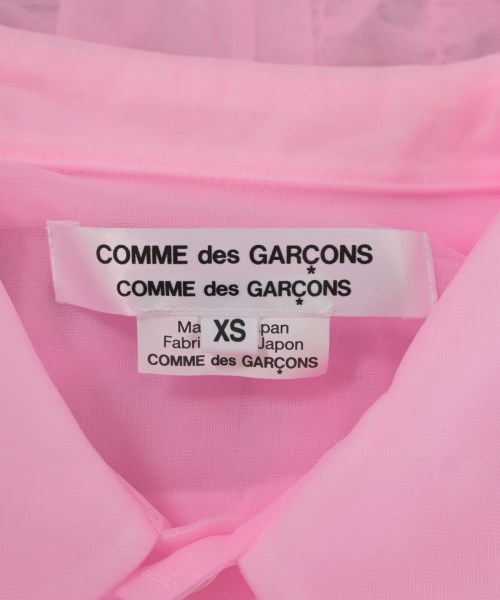 COMME des GARCONS COMME des GARCONS（コムデギャルソンコムデギャルソン）ブラウス ピンク サイズ:XS レディース/2200714797021