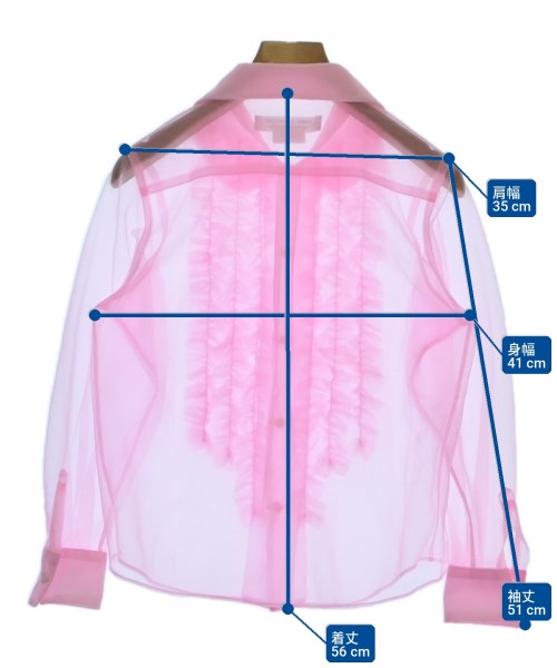 COMME des GARCONS COMME des GARCONS（コムデギャルソンコムデギャルソン）ブラウス ピンク サイズ:XS レディース/2200714797021
