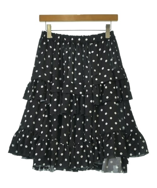 COMME des GARCONS COMME des GARCONS（コムデギャルソンコムデギャルソン）ひざ丈スカート 黒 サイズ:XS レディース/2200714797038