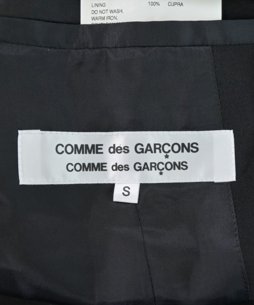 COMME des GARCONS COMME des GARCONS（コムデギャルソンコムデギャルソン）テーラードジャケット 黒 サイズ:S レディース/2200718005023
