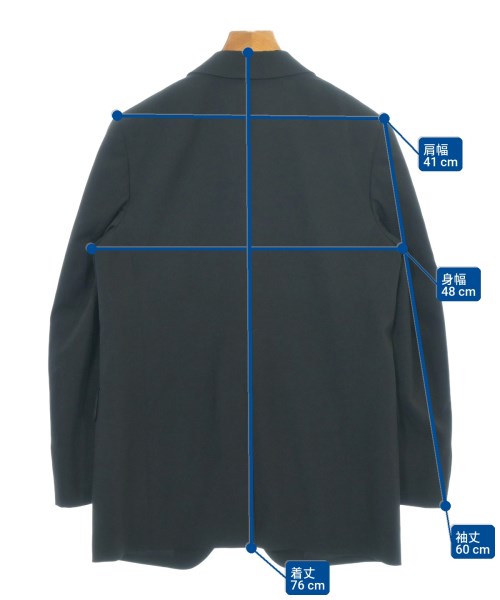 COMME des GARCONS COMME des GARCONS（コムデギャルソンコムデギャルソン）テーラードジャケット 黒 サイズ:S レディース/2200718005023