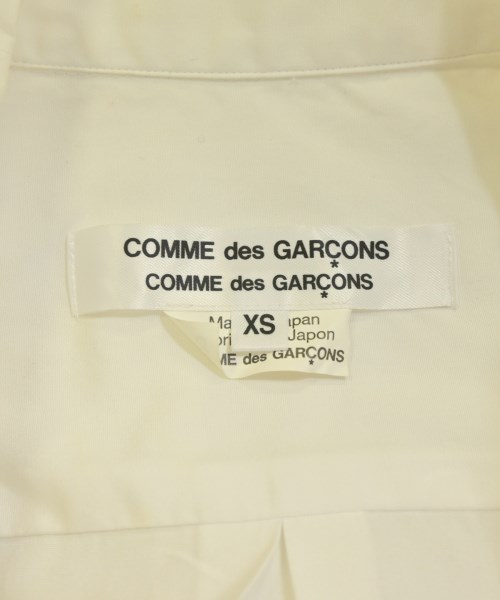 COMME des GARCONS COMME des GARCONS（コムデギャルソンコムデギャルソン）ブラウス 白 サイズ:XS レディース/2200718504052