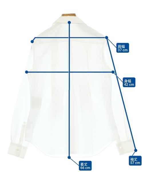 COMME des GARCONS COMME des GARCONS（コムデギャルソンコムデギャルソン）ブラウス 白 サイズ:XS レディース/2200718504052