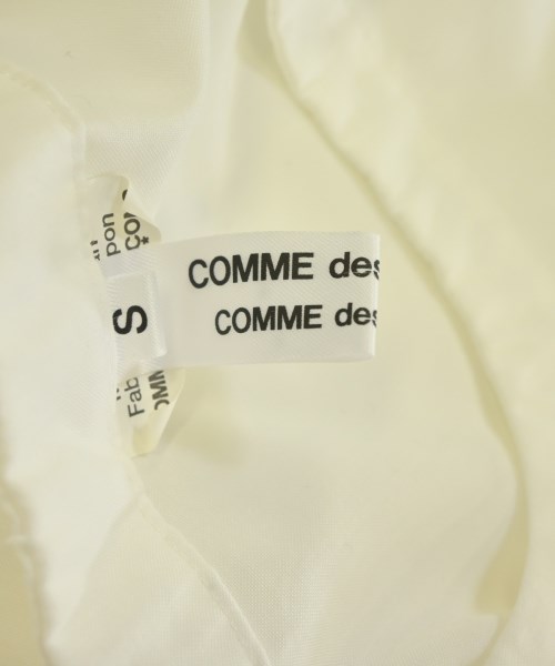 COMME des GARCONS COMME des GARCONS（コムデギャルソンコムデギャルソン）ブラウス 白 サイズ:S レディース/2200718504069