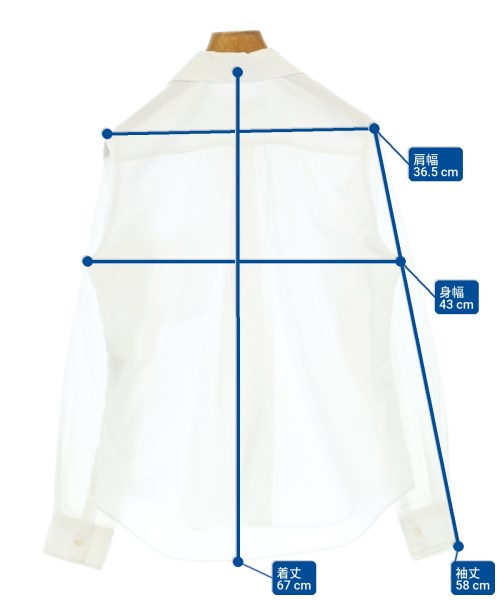 COMME des GARCONS COMME des GARCONS（コムデギャルソンコムデギャルソン）ブラウス 白 サイズ:XS レディース/2200718504083
