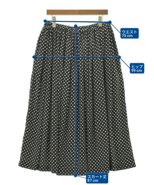 COMME des GARCONS COMME des GARCONS（コムデギャルソンコムデギャルソン）ロング・マキシ丈スカート 黒 サイズ:L レディース/2200719060038