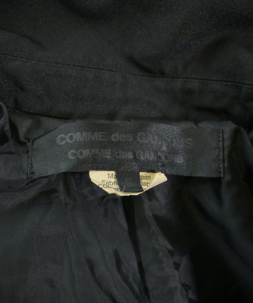COMME des GARCONS COMME des GARCONS（コムデギャルソンコムデギャルソン）カジュアルジャケット 黒 サイズ:S レディース/2200719343018