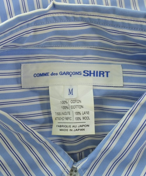 COMME des GARCONS SHIRT（コムデギャルソンシャツ）カジュアルシャツ 青 サイズ:M メンズ/2200645589061
