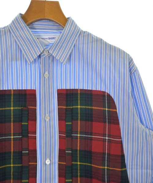 COMME des GARCONS SHIRT（コムデギャルソンシャツ）カジュアルシャツ 青 サイズ:M メンズ/2200645589061
