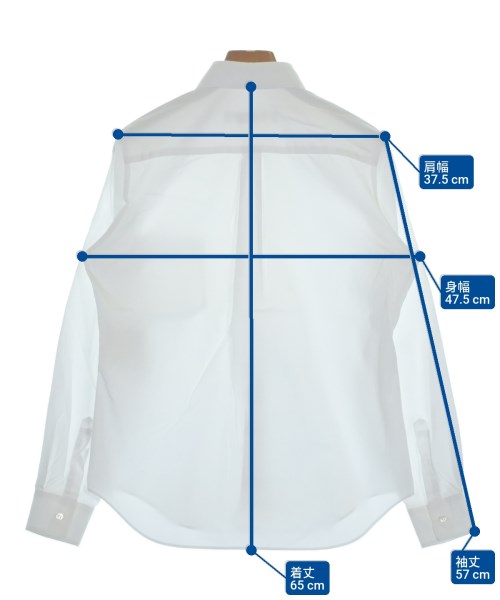 COMME des GARCONS COMME des GARCONS（コムデギャルソンコムデギャルソン）ブラウス 白 サイズ:XS レディース/2200645954029