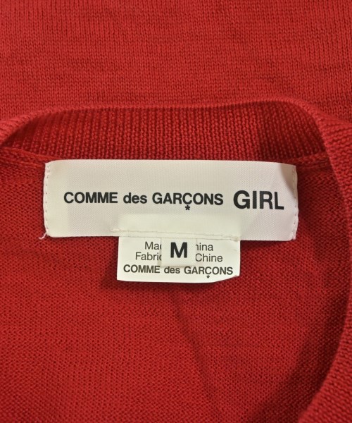 COMME des GARCONS COMME des GARCONS（コムデギャルソンコムデギャルソン）カーディガン 赤 サイズ:M レディース/2200646367057
