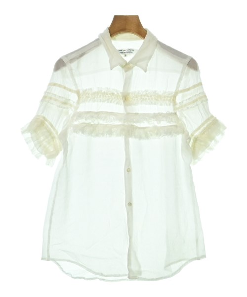 COMME des GARCONS COMME des GARCONS(コムデギャルソンコムデギャルソン)カジュアルシャツ 白 サイズ:S/2200646367095