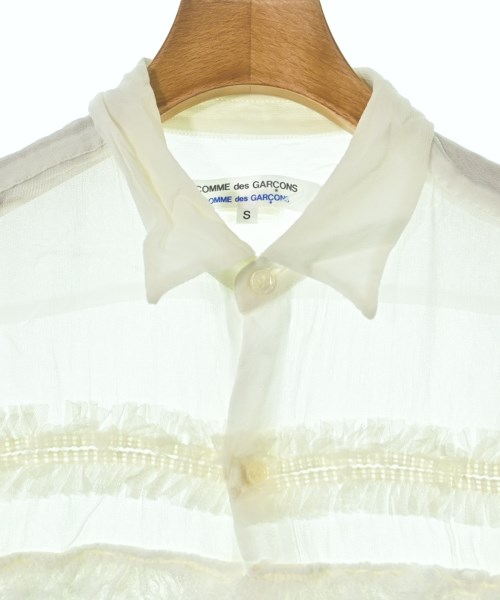 COMME des GARCONS COMME des GARCONS（コムデギャルソンコムデギャルソン）カジュアルシャツ 白 サイズ:S レディース/2200646367095