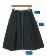 COMME des GARCONS COMME des GARCONS（コムデギャルソンコムデギャルソン）ひざ丈スカート 黒 サイズ:S レディース/2200647155028