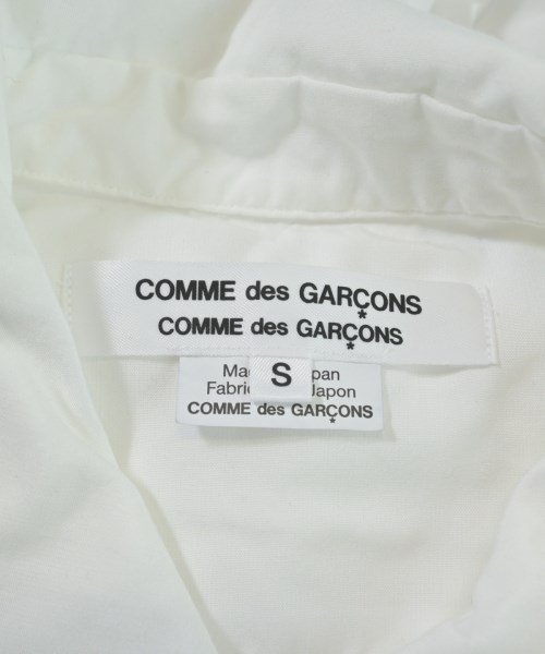 COMME des GARCONS COMME des GARCONS（コムデギャルソンコムデギャルソン）カジュアルシャツ 白 サイズ:S レディース/2200649715046