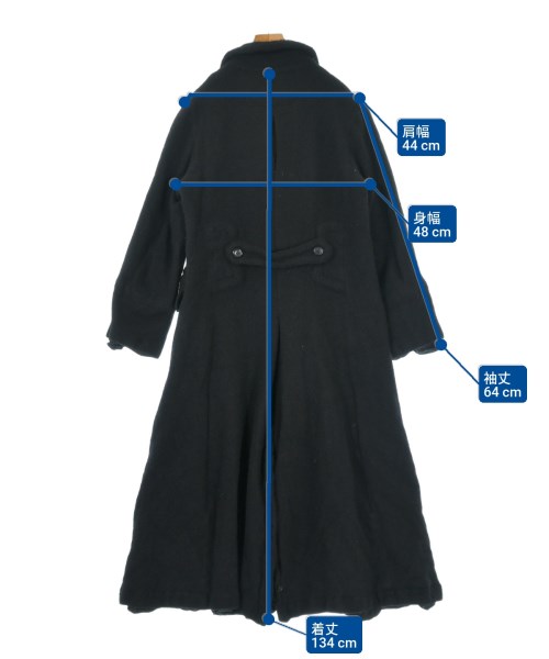 COMME des GARCONS COMME des GARCONS（コムデギャルソンコムデギャルソン）コート 黒 サイズ:M レディース/2200643266018