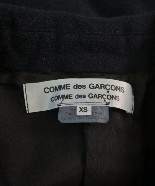 COMME des GARCONS COMME des GARCONS（コムデギャルソンコムデギャルソン）ステンカラーコート 紺 サイズ:XS レディース/2200639770086