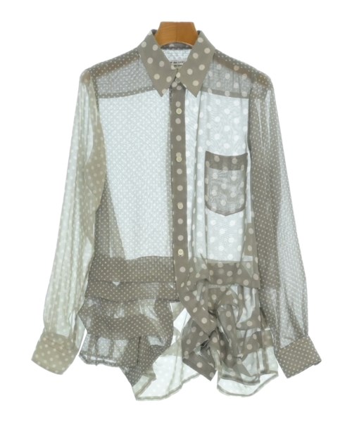 COMME des GARCONS COMME des GARCONS(コムデギャルソンコムデギャルソン)カジュアルシャツ グレー サイズ:XS/2200639770161