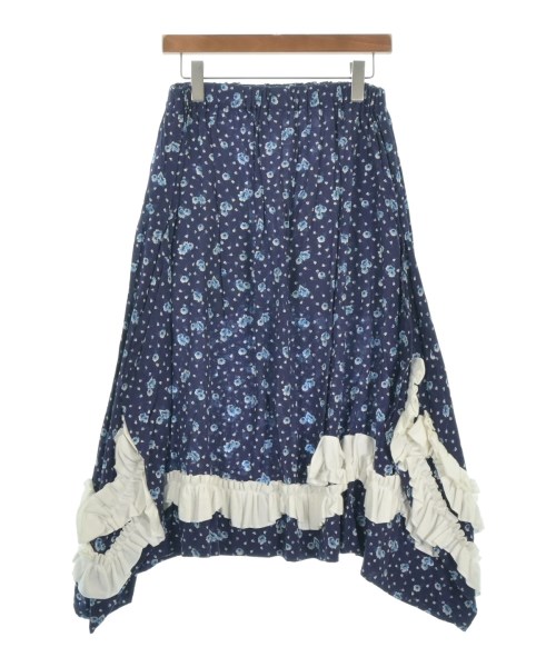 COMME des GARCONS COMME des GARCONS（コムデギャルソンコムデギャルソン）ロング・マキシ丈スカート 紺 サイズ:S レディース/2200651320030