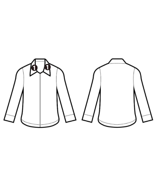 COMME des GARCONS COMME des GARCONS（コムデギャルソンコムデギャルソン）ブラウス 白 サイズ:S レディース/2200651385022