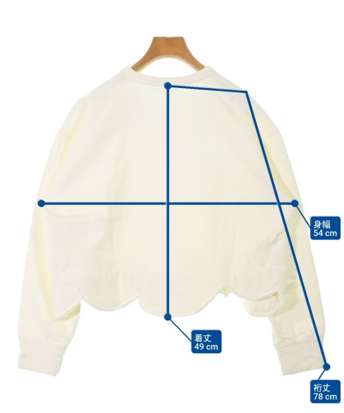 COMME des GARCONS COMME des GARCONS（コムデギャルソンコムデギャルソン）スウェット 白 サイズ:S レディース/2200645285130