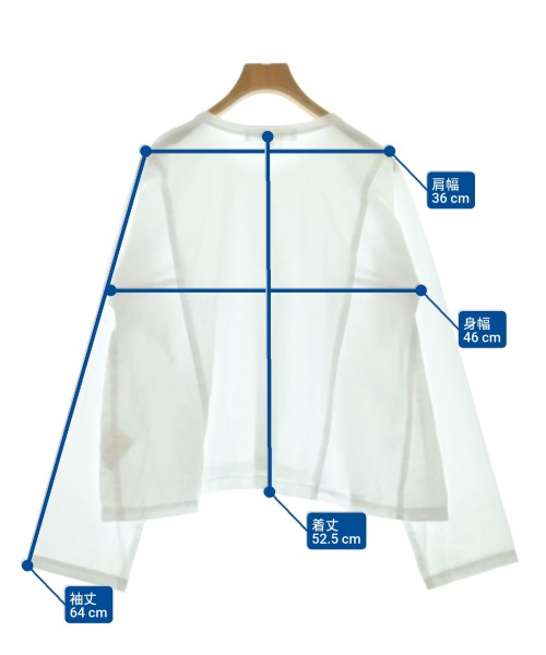 COMME des GARCONS COMME des GARCONS（コムデギャルソンコムデギャルソン）Tシャツ・カットソー 白 サイズ:M レディース/2200653413013
