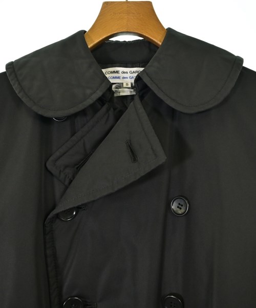 COMME des GARCONS COMME des GARCONS（コムデギャルソンコムデギャルソン）ステンカラーコート 黒 サイズ:S レディース/2200653543024