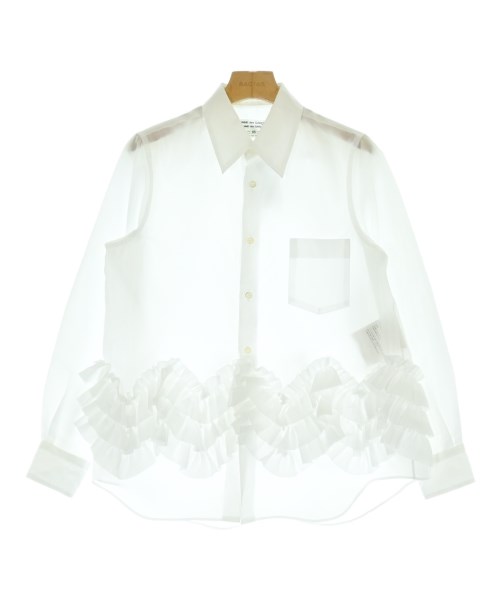 COMME des GARCONS COMME des GARCONS(コムデギャルソンコムデギャルソン)カジュアルシャツ 白 サイズ:XS/2200653594156