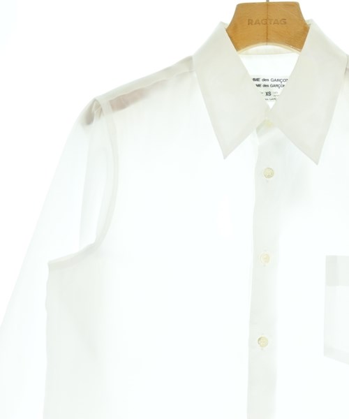 COMME des GARCONS COMME des GARCONS（コムデギャルソンコムデギャルソン）カジュアルシャツ 白 サイズ:XS レディース/2200653594156