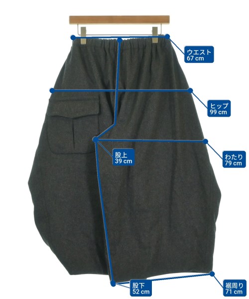 COMME des GARCONS COMME des GARCONS（コムデギャルソンコムデギャルソン）その他 グレー サイズ:S レディース/2200650436015