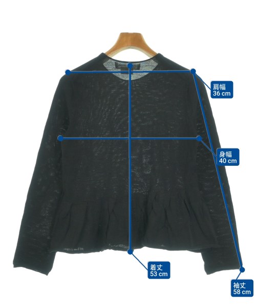 COMME des GARCONS COMME des GARCONS（コムデギャルソンコムデギャルソン）ニット・セーター 黒 サイズ:S レディース/2200650436077