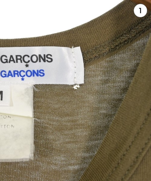COMME des GARCONS COMME des GARCONS（コムデギャルソンコムデギャルソン）Tシャツ・カットソー カーキ サイズ:M レディース/2200653941103