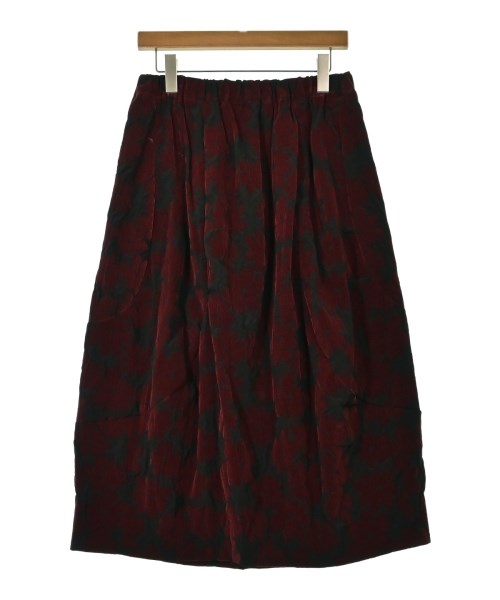 COMME des GARCONS COMME des GARCONS(コムデギャルソンコムデギャルソン)ひざ丈スカート 赤 サイズ:M/2200653957036