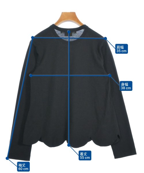 COMME des GARCONS COMME des GARCONS（コムデギャルソンコムデギャルソン）Tシャツ・カットソー 黒 サイズ:XS レディース/2200654242070