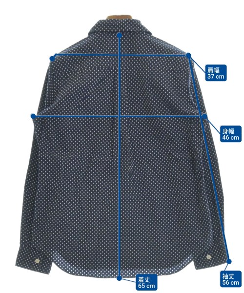 COMME des GARCONS COMME des GARCONS（コムデギャルソンコムデギャルソン）ブラウス 紺 サイズ:S レディース/2200654242087