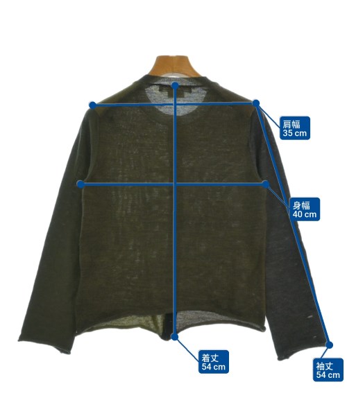 COMME des GARCONS COMME des GARCONS（コムデギャルソンコムデギャルソン）カーディガン カーキ サイズ:XS レディース/2200642644039