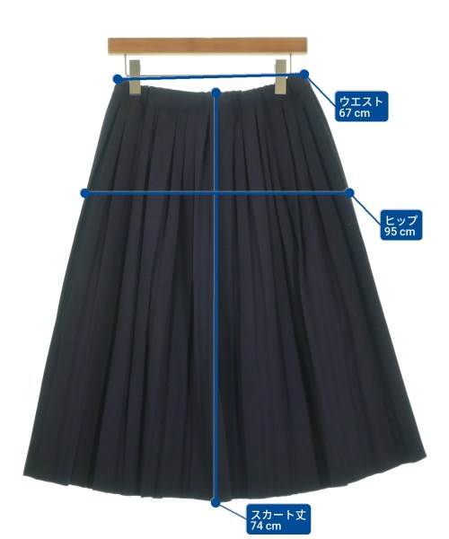 COMME des GARCONS COMME des GARCONS（コムデギャルソンコムデギャルソン）ひざ丈スカート 紫 サイズ:S レディース/2200648144090